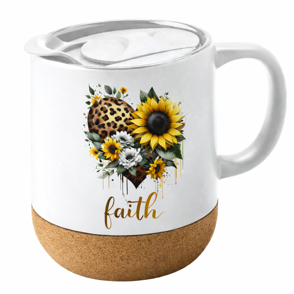 Sunflower Faith mug