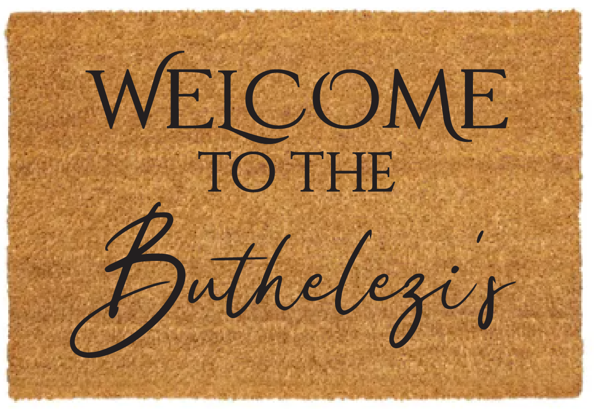 Buthelezi's Coir Doormat